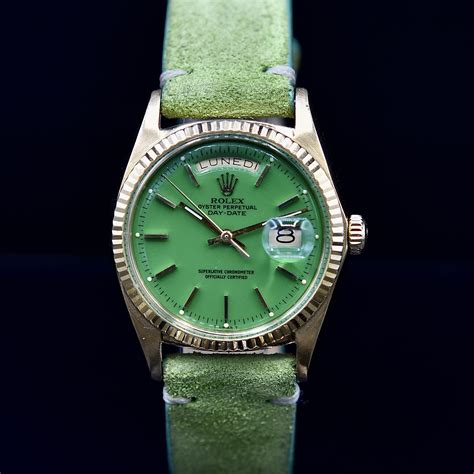 rolex 1803 stella green dial